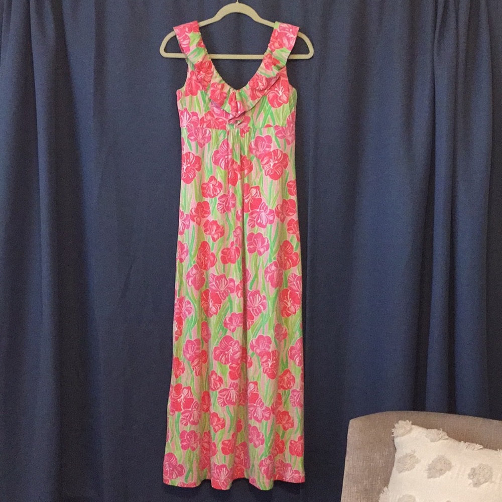 Lilly Pulitzer Floral Maxi Dress